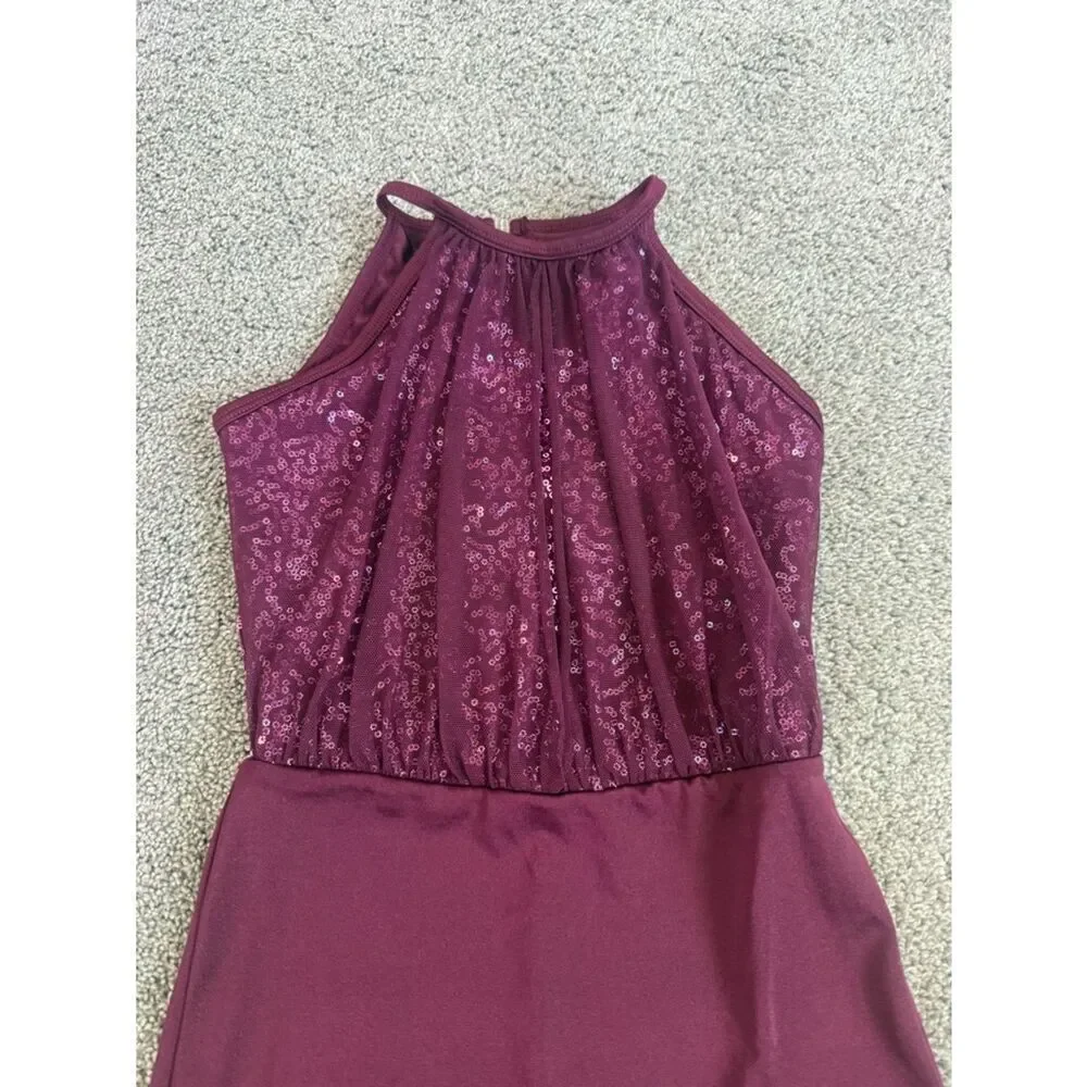 Alexandra Collection Endless Love Sequin Dance Costume Sz Y12